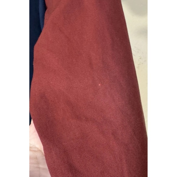 Adidas Jacket Men Medium M Blue Red Varsity Collegiate Prep Originals Preppy - Picture 7 of 12